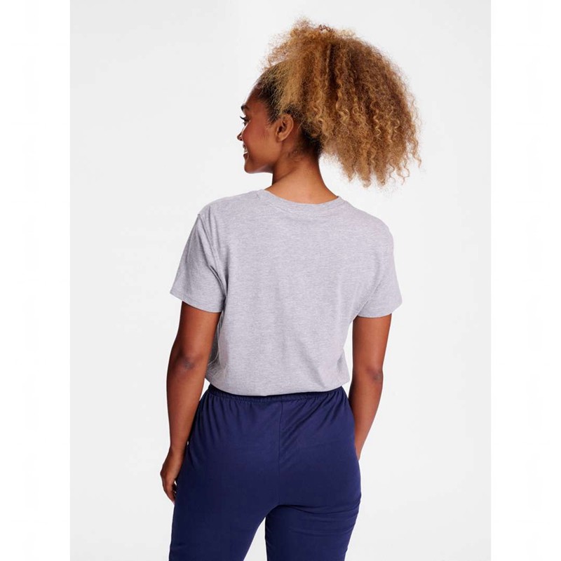 Hummel Go 2.0 Logo S/S Ženske Majice Sive | 965403-849