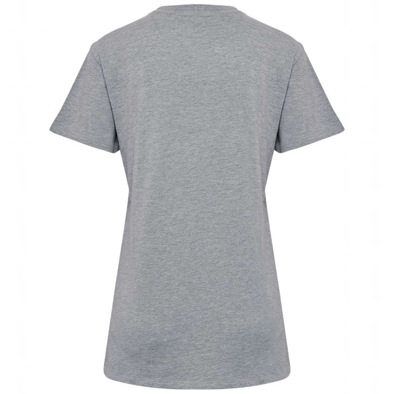 Hummel Go 2.0 Logo S/S Ženske Majice Sive | 965403-849