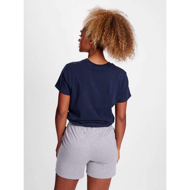 Hummel Go 2.0 Logo S/S Ženske Majice Tamnoplave | 228877-887