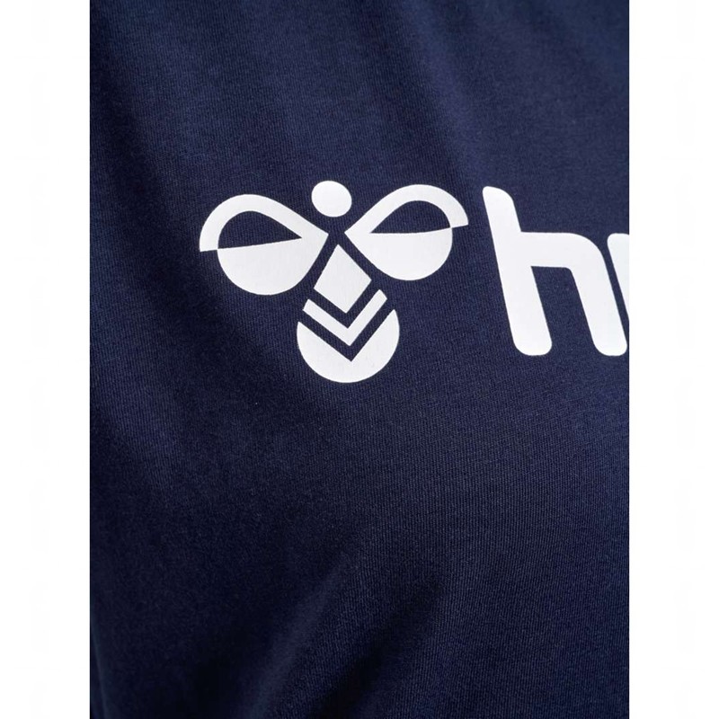 Hummel Go 2.0 Logo S/S Ženske Majice Tamnoplave | 228877-887