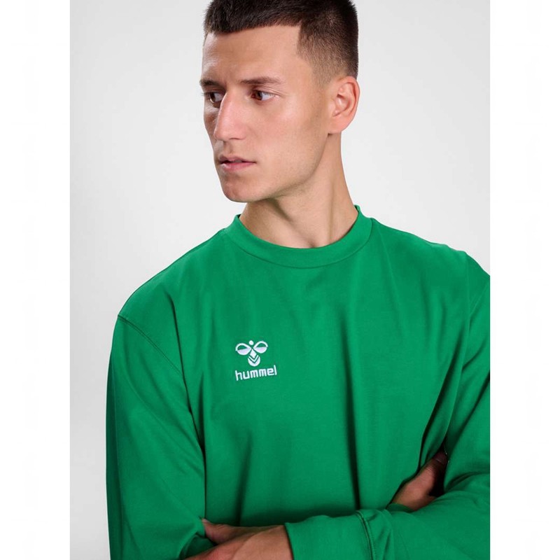 Hummel Go 2.0 Muške Dukserice Zelene | 765476-781
