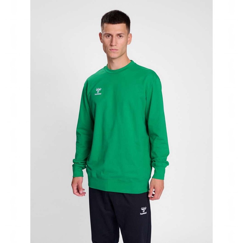 Hummel Go 2.0 Muške Dukserice Zelene | 765476-781