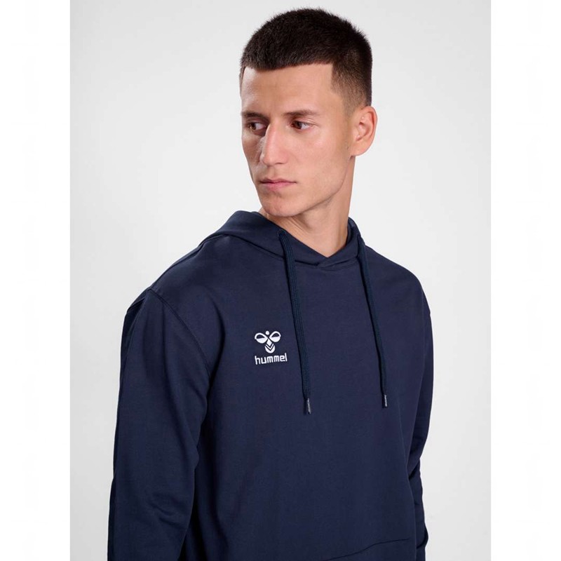 Hummel Go 2.0 Muške Majica s Kapuljačom Tamnoplave | 722899-163