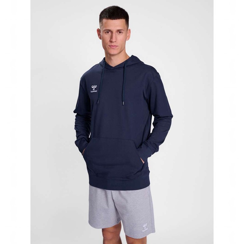 Hummel Go 2.0 Muške Majica s Kapuljačom Tamnoplave | 722899-163
