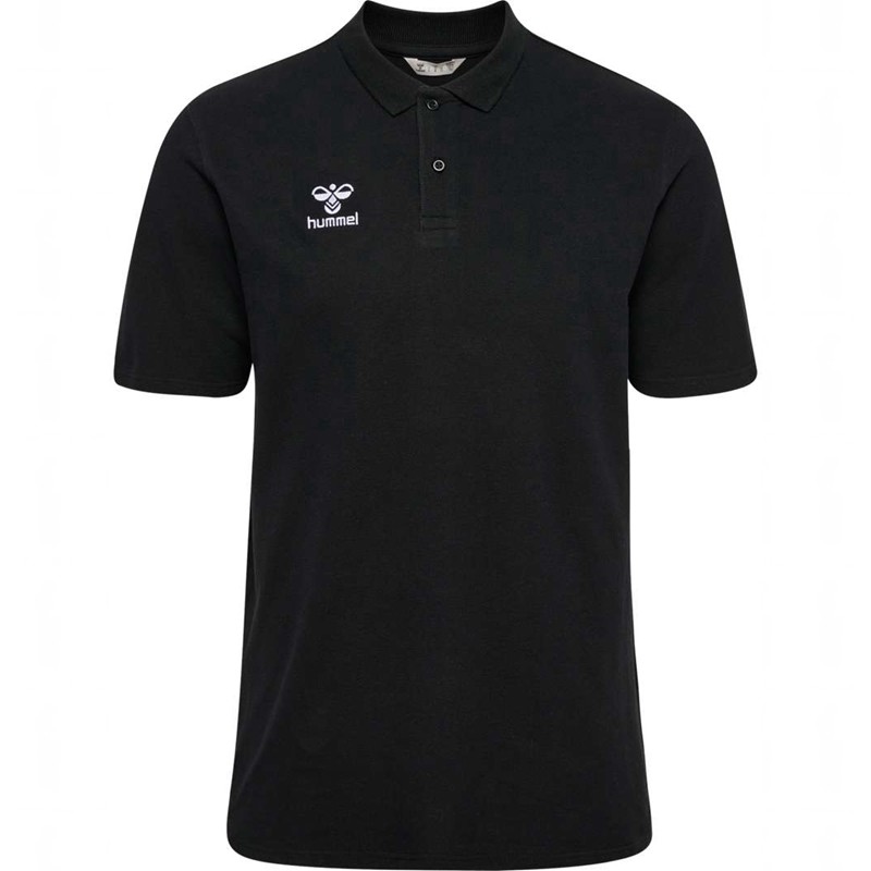 Hummel Go 2.0 Muške Polo Majice Crne | 622121-881