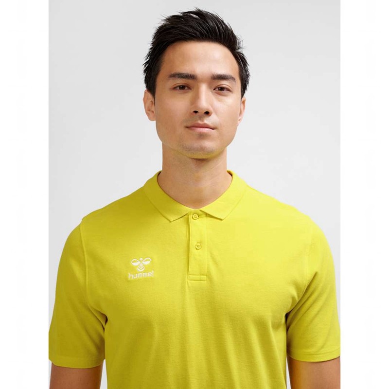 Hummel Go 2.0 Muške Polo Majice Žute | 273915-850