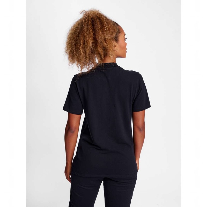 Hummel Go 2.0 Polo Ženske Majice Crne | 020226-097