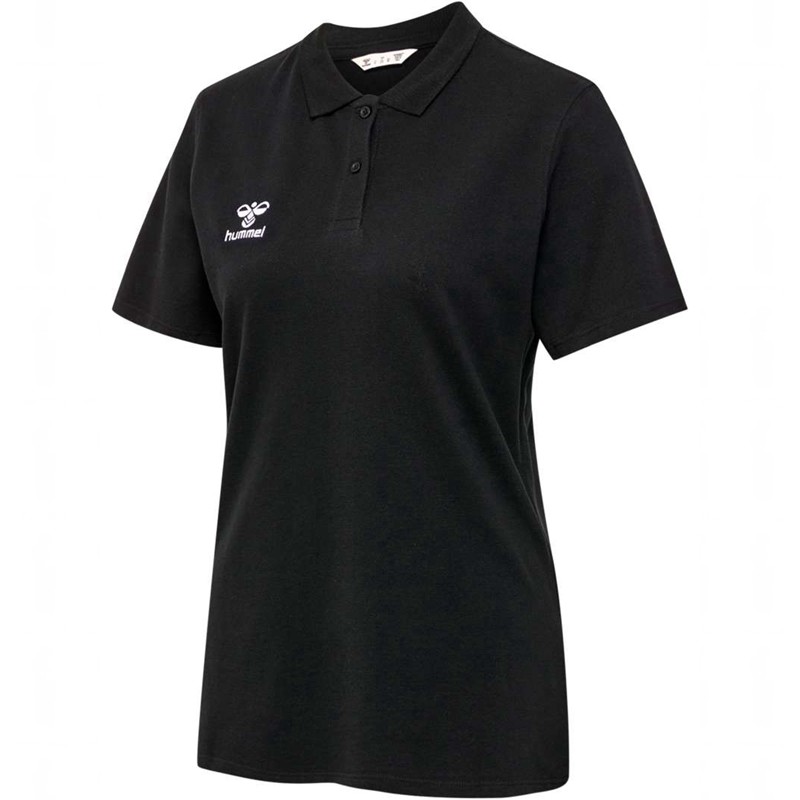 Hummel Go 2.0 Polo Ženske Majice Crne | 020226-097