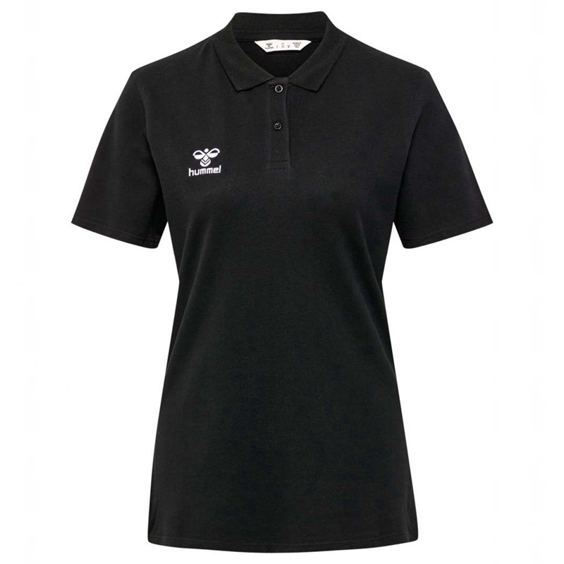 Hummel Go 2.0 Polo Ženske Majice Crne | 020226-097