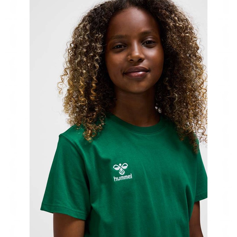Hummel Go 2.0 S/S Dječje Dukserice Zelene | 237799-251