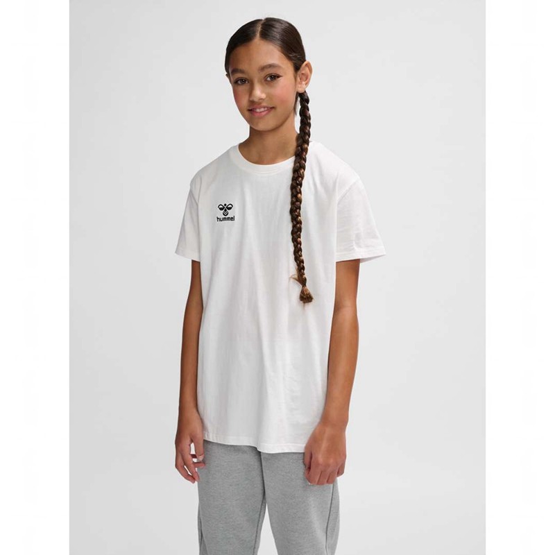 Hummel Go 2.0 S/S Dječje Majice Bijele | 212017-654