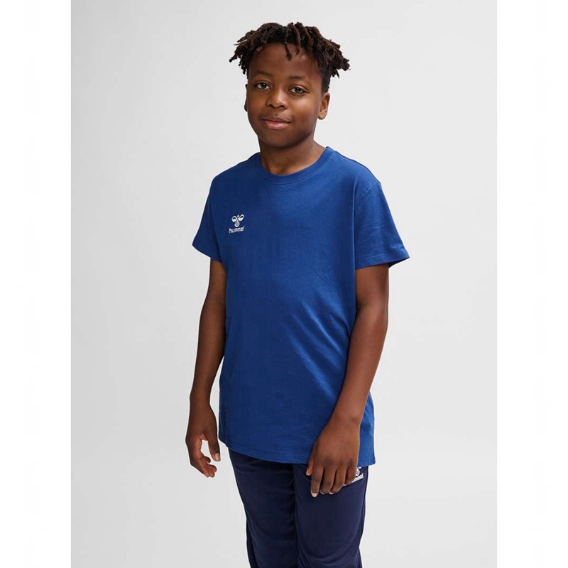 Hummel Go 2.0 S/S Dječje Majice Plave | 342836-559