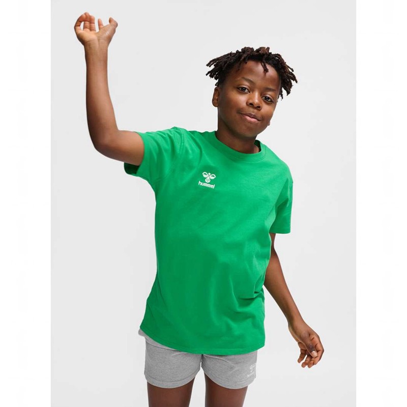 Hummel Go 2.0 S/S Dječje Majice Zelene | 001911-674