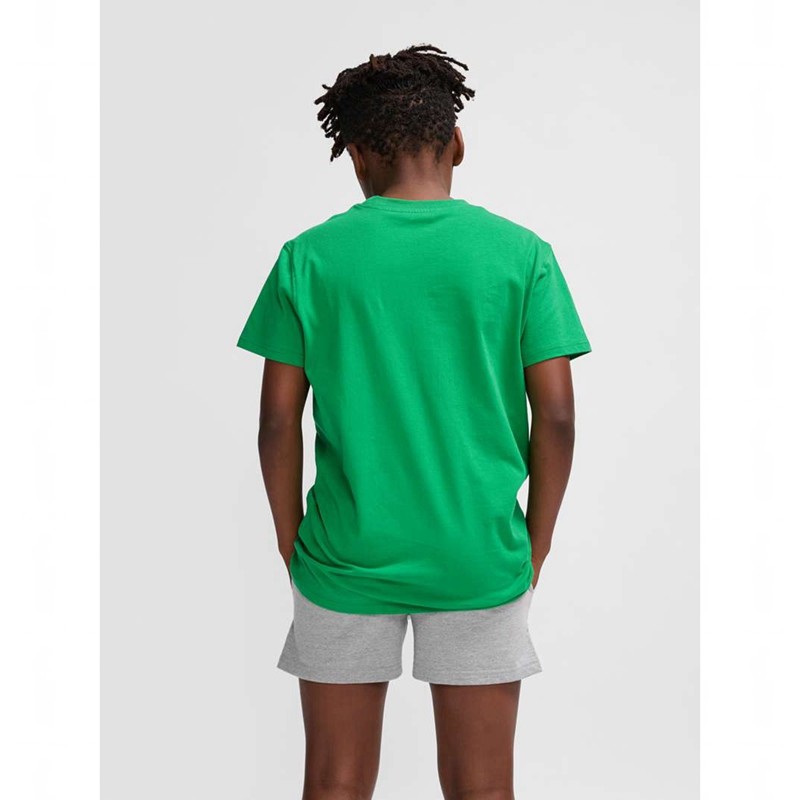 Hummel Go 2.0 S/S Dječje Majice Zelene | 001911-674