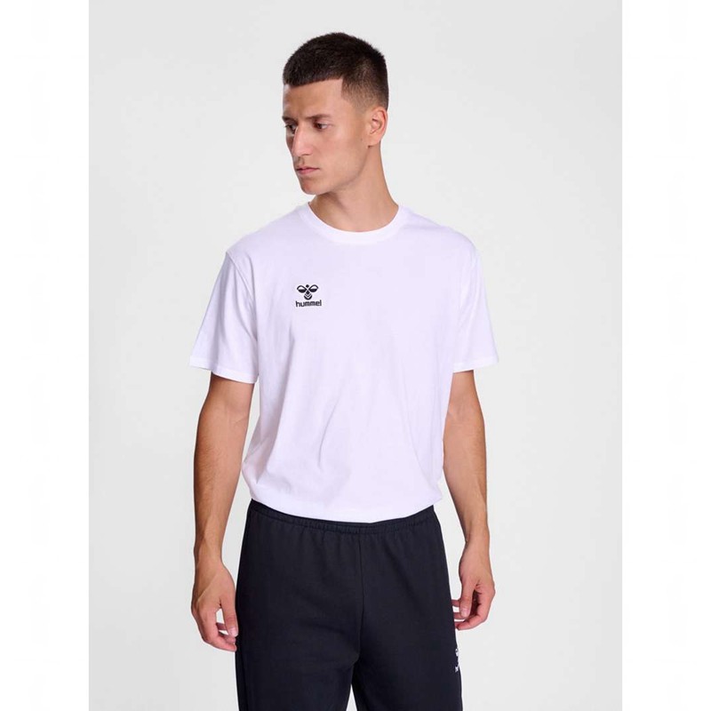 Hummel Go 2.0 S/S Muške Majice Bijele | 972746-436
