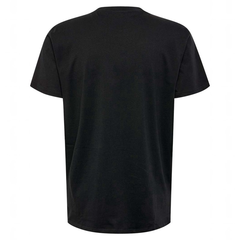 Hummel Go 2.0 S/S Muške Majice Crne | 514531-297