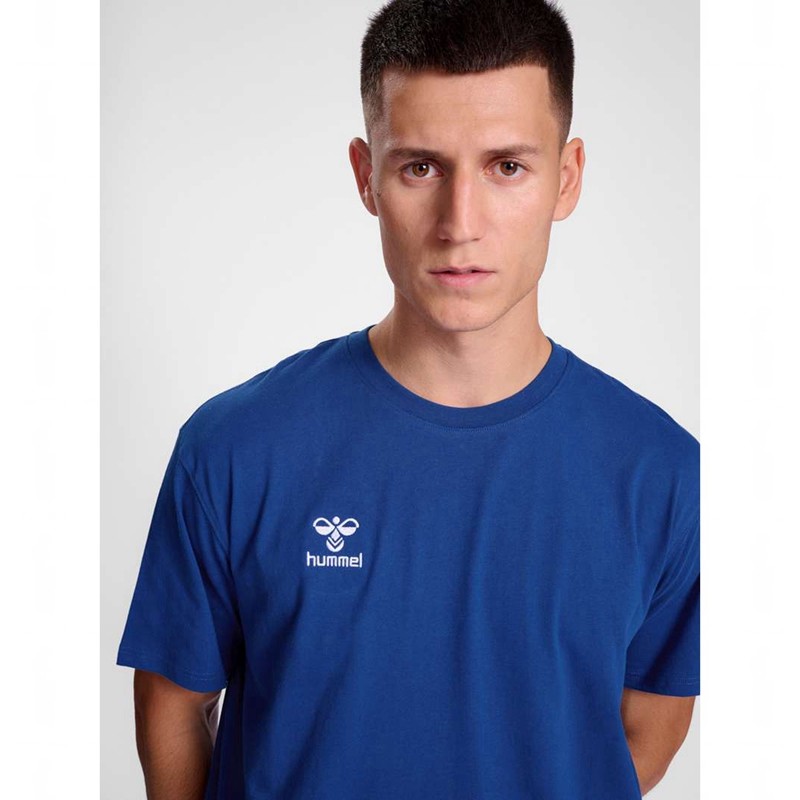 Hummel Go 2.0 S/S Muške Majice Plave | 564805-047