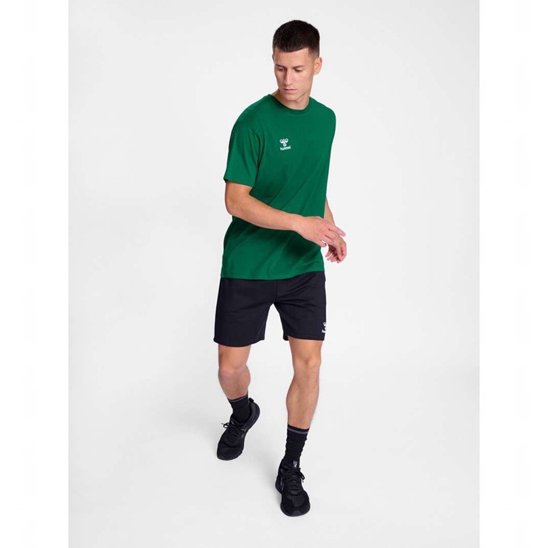 Hummel Go 2.0 S/S Muške Majice Zelene | 602261-376