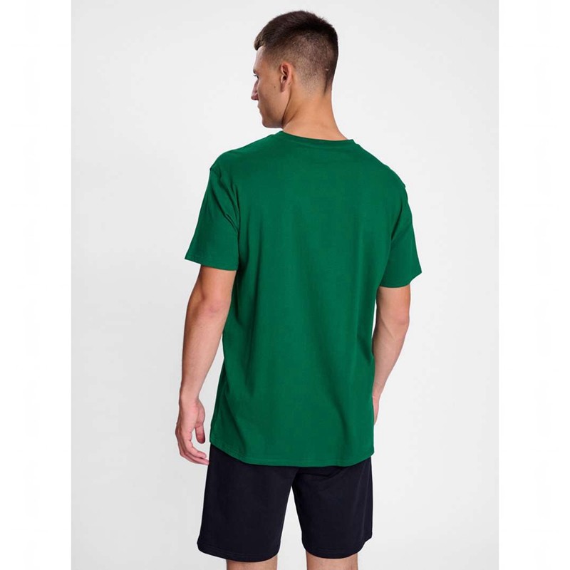 Hummel Go 2.0 S/S Muške Majice Zelene | 602261-376