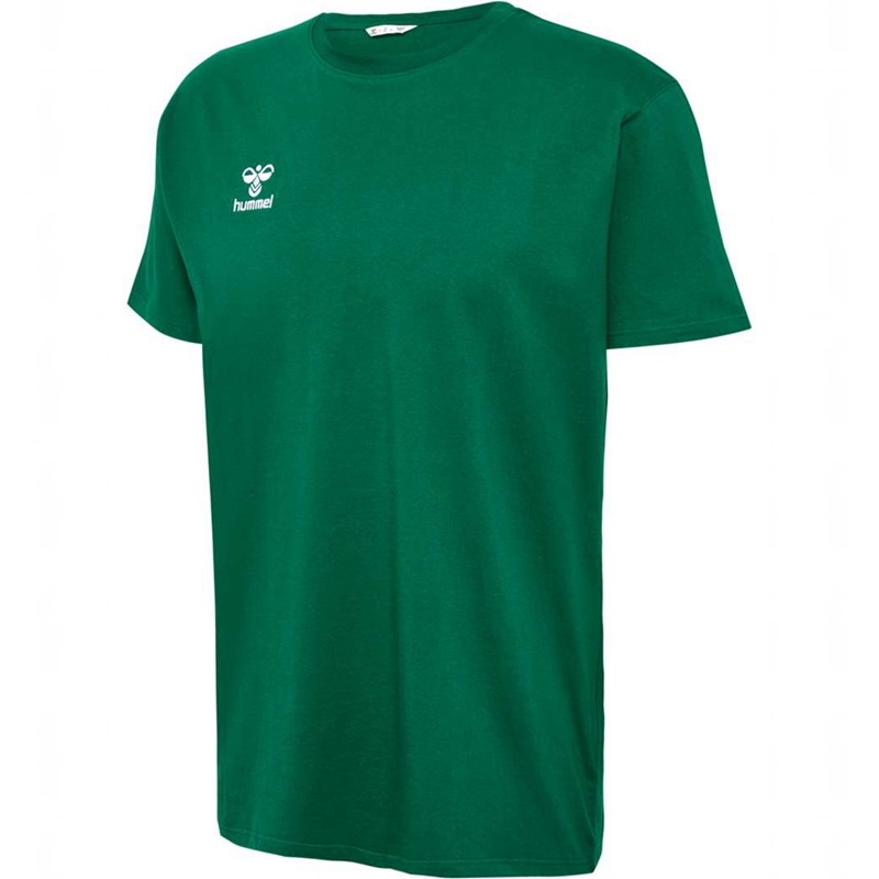 Hummel Go 2.0 S/S Muške Majice Zelene | 602261-376