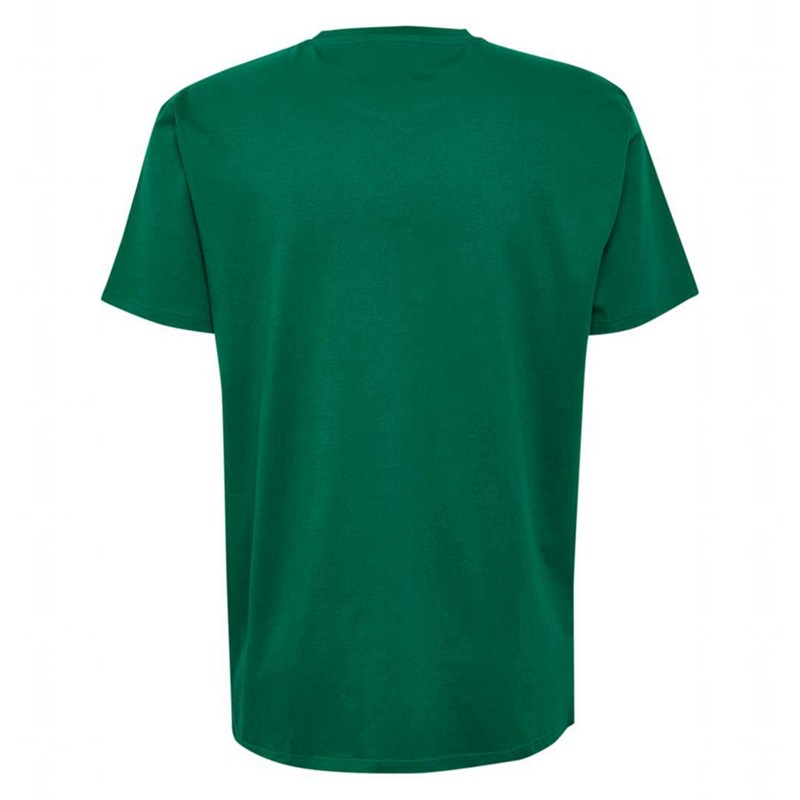 Hummel Go 2.0 S/S Muške Majice Zelene | 602261-376