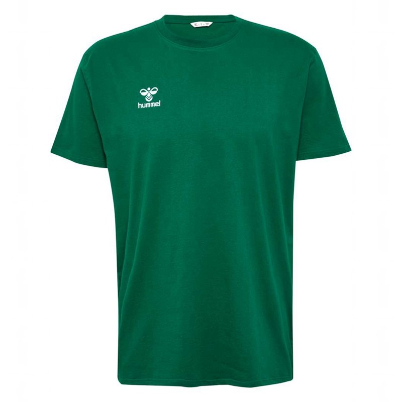 Hummel Go 2.0 S/S Muške Majice Zelene | 602261-376