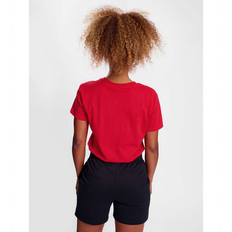 Hummel Go 2.0 S/S Ženske Majice Crvene | 382029-238