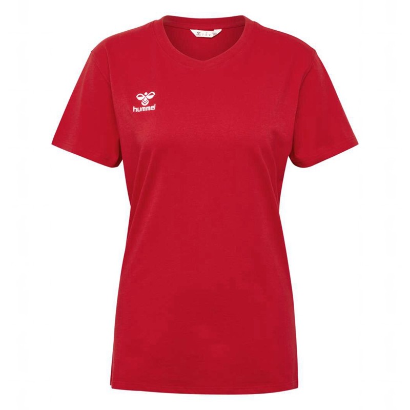 Hummel Go 2.0 S/S Ženske Majice Crvene | 382029-238