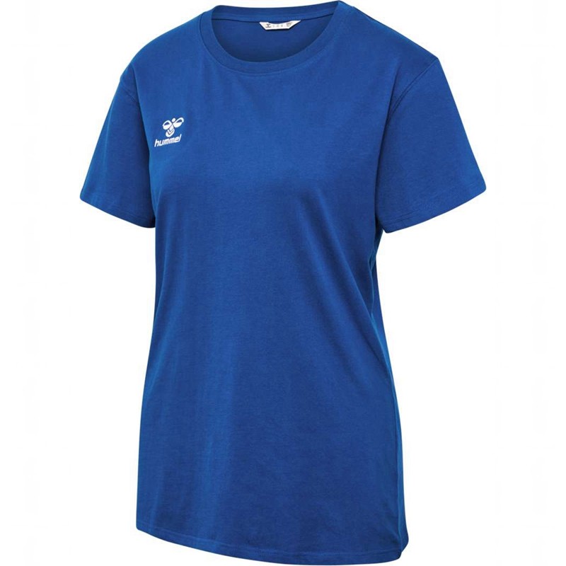 Hummel Go 2.0 S/S Ženske Majice Plave | 506880-209