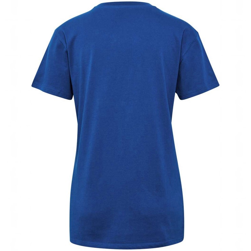 Hummel Go 2.0 S/S Ženske Majice Plave | 506880-209