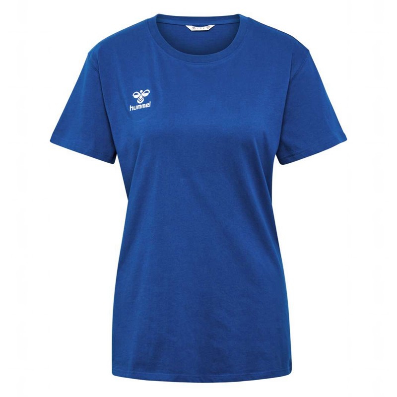 Hummel Go 2.0 S/S Ženske Majice Plave | 506880-209
