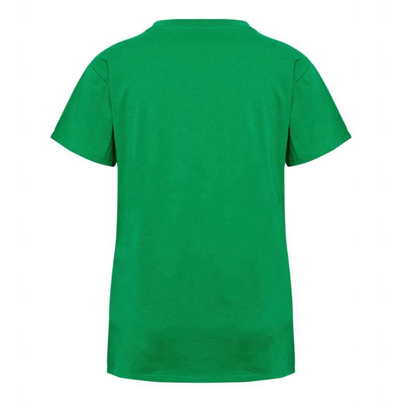 Hummel Go 2.0 S/S Ženske Majice Zelene | 306038-322