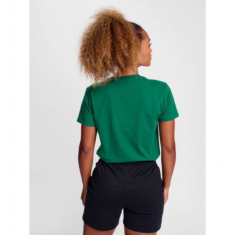 Hummel Go 2.0 S/S Ženske Majice Zelene | 944951-547