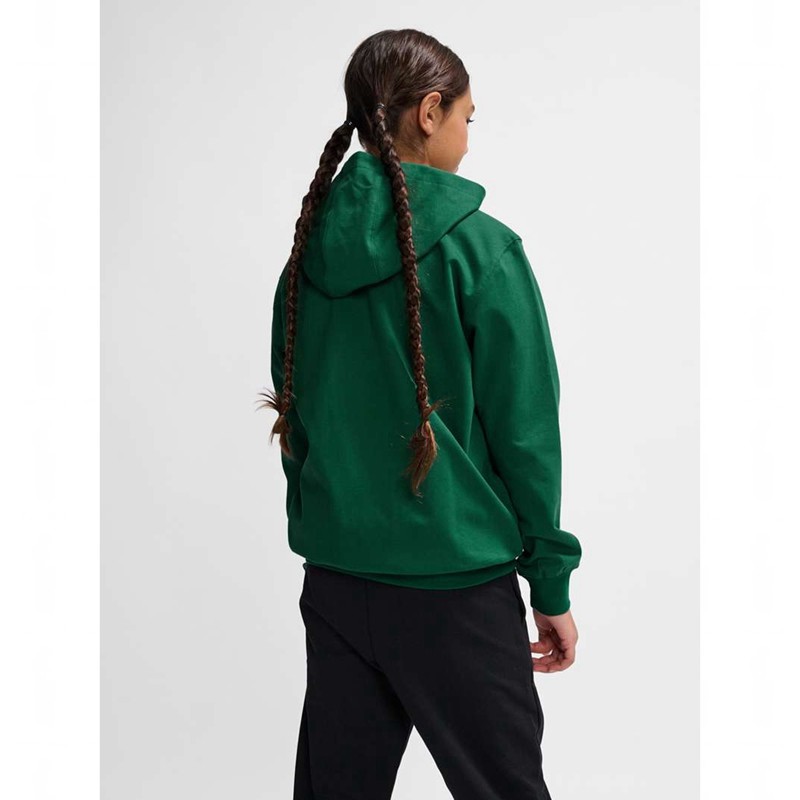 Hummel Go 2.0 Zip Dječje Majica s Kapuljačom Zelene | 084350-293