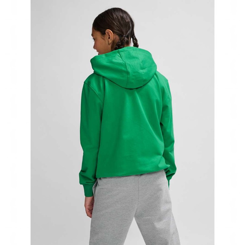 Hummel Go 2.0 Zip Dječje Majica s Kapuljačom Zelene | 824761-230