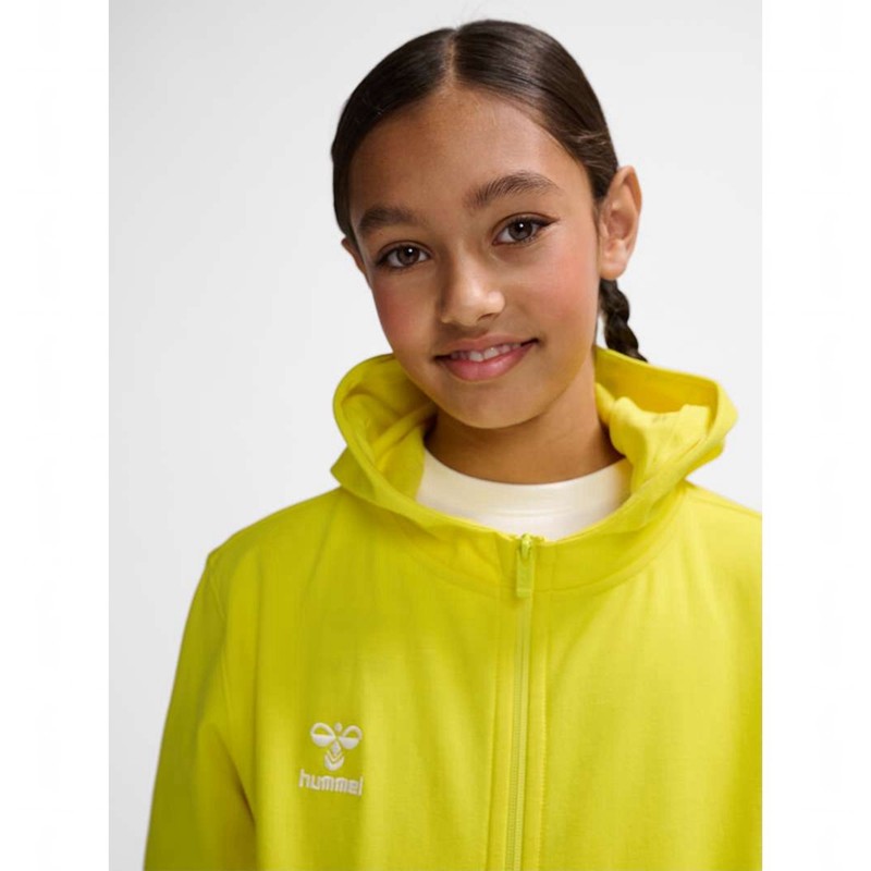 Hummel Go 2.0 Zip Dječje Majica s Kapuljačom Žute | 452840-141
