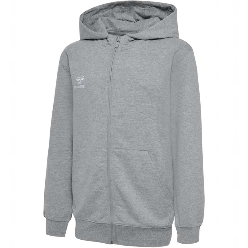 Hummel Go 2.0 Zip Dječje Majica s Kapuljačom Sive | 564498-056