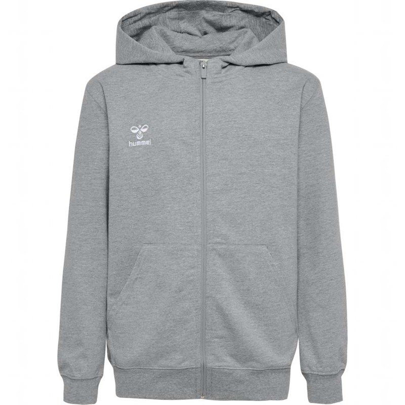 Hummel Go 2.0 Zip Dječje Majica s Kapuljačom Sive | 564498-056