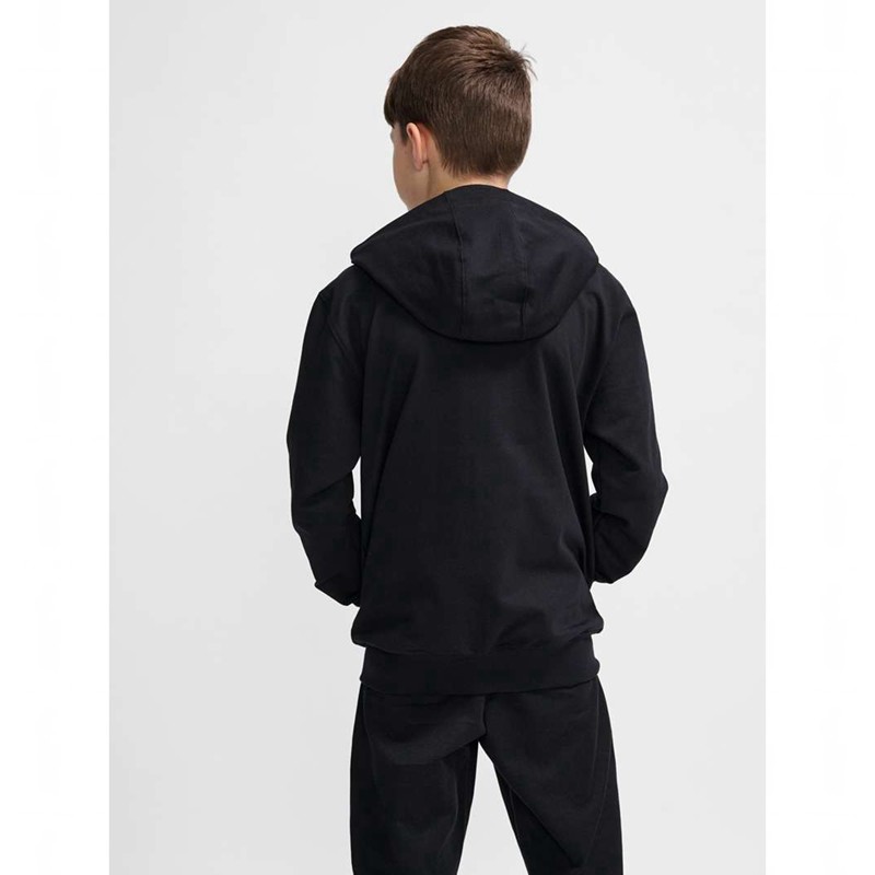 Hummel Go 2.0 Zip Dječje Majica s Kapuljačom Crne | 793624-285