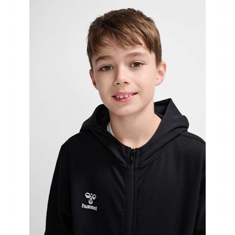 Hummel Go 2.0 Zip Dječje Majica s Kapuljačom Crne | 793624-285