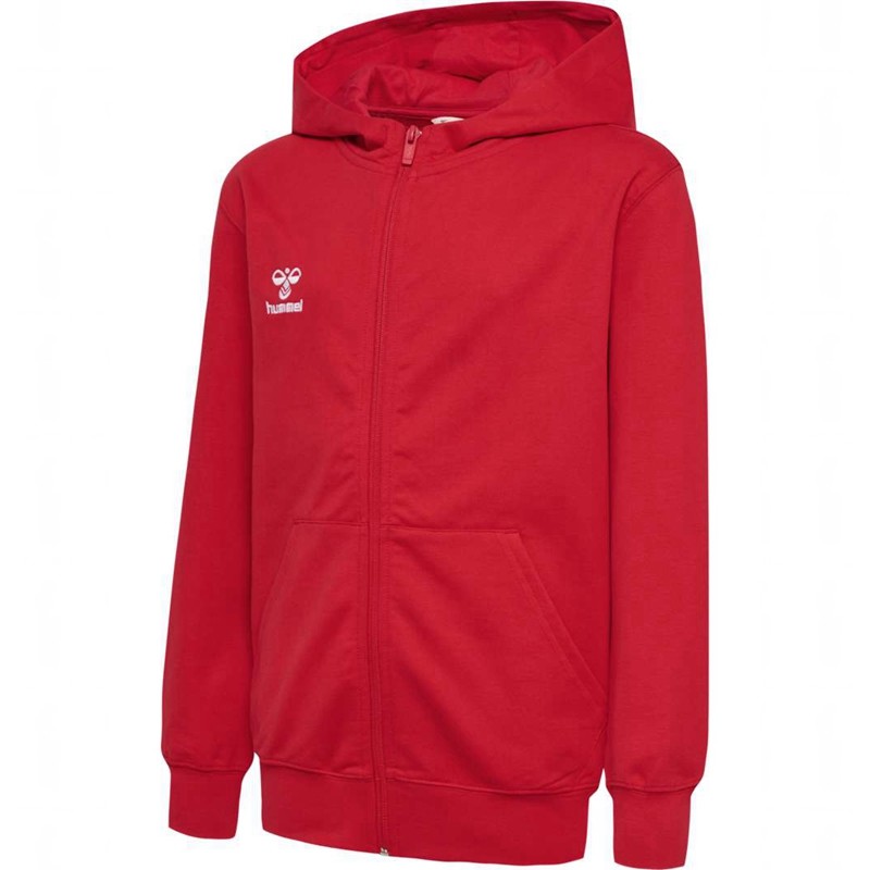 Hummel Go 2.0 Zip Dječje Majica s Kapuljačom Crvene | 131047-436