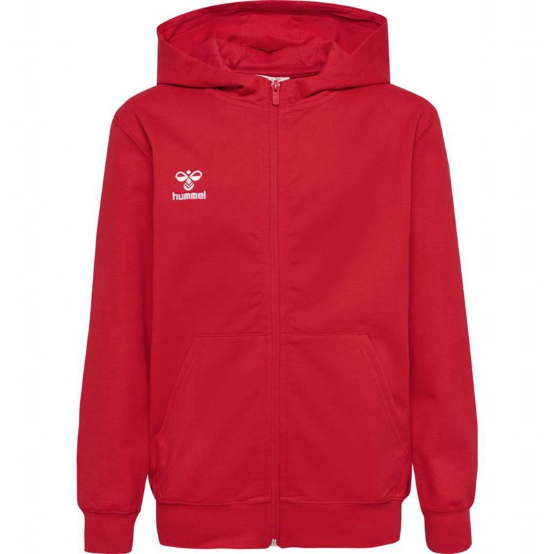 Hummel Go 2.0 Zip Dječje Majica s Kapuljačom Crvene | 131047-436