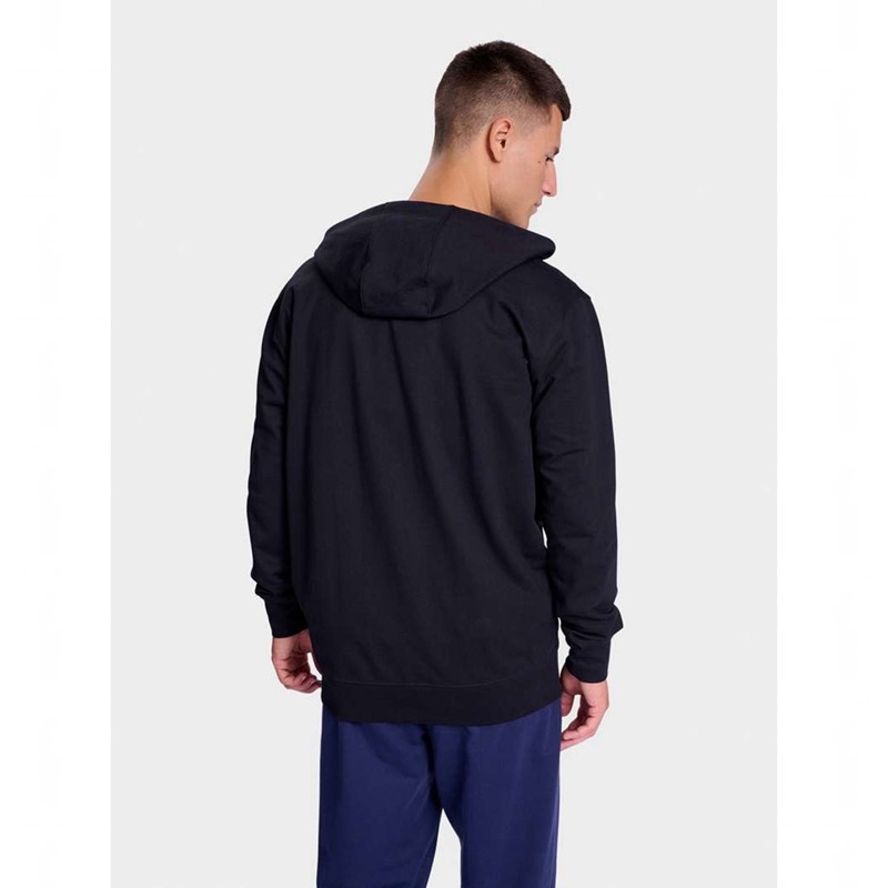 Hummel Go 2.0 Zip Muške Majica s Kapuljačom Crne | 045483-206
