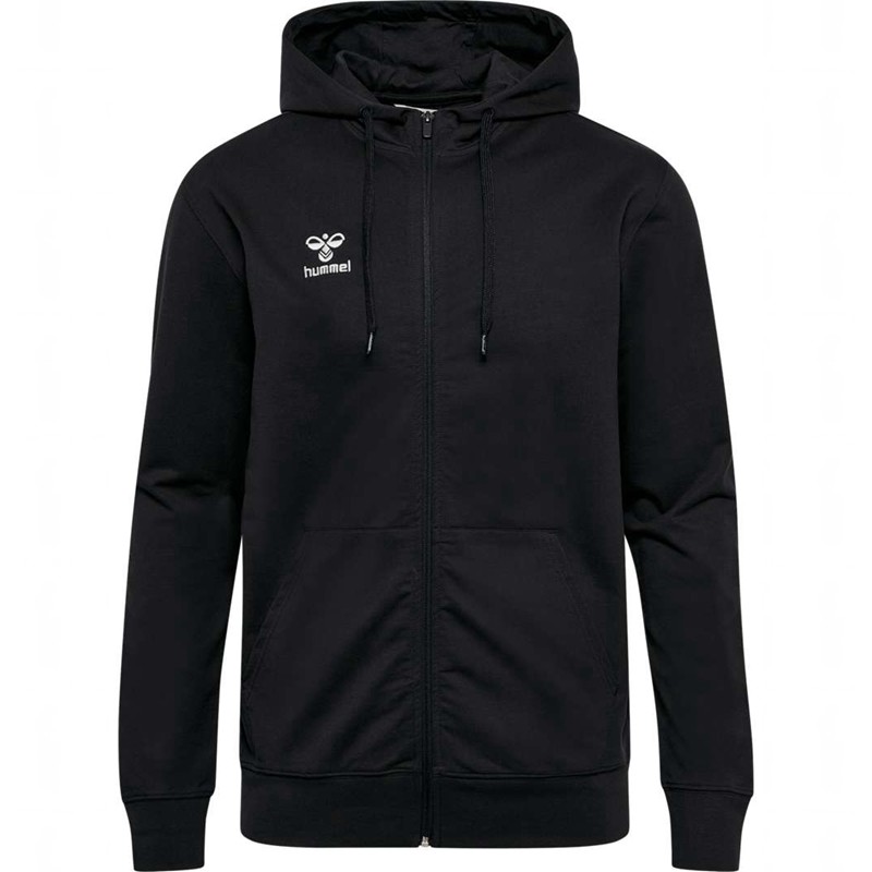 Hummel Go 2.0 Zip Muške Majica s Kapuljačom Crne | 045483-206