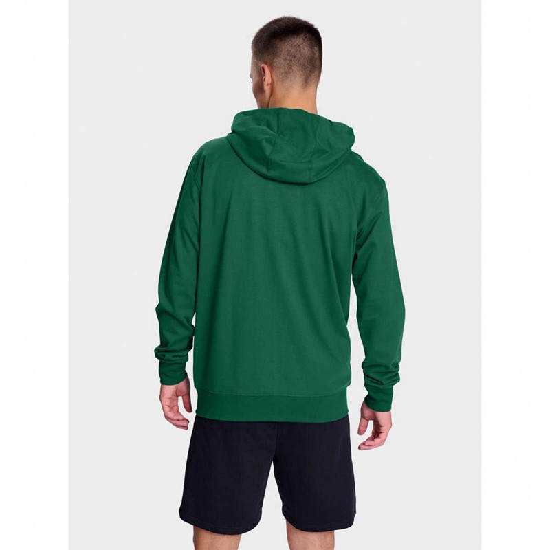 Hummel Go 2.0 Zip Muške Majica s Kapuljačom Zelene | 625275-882
