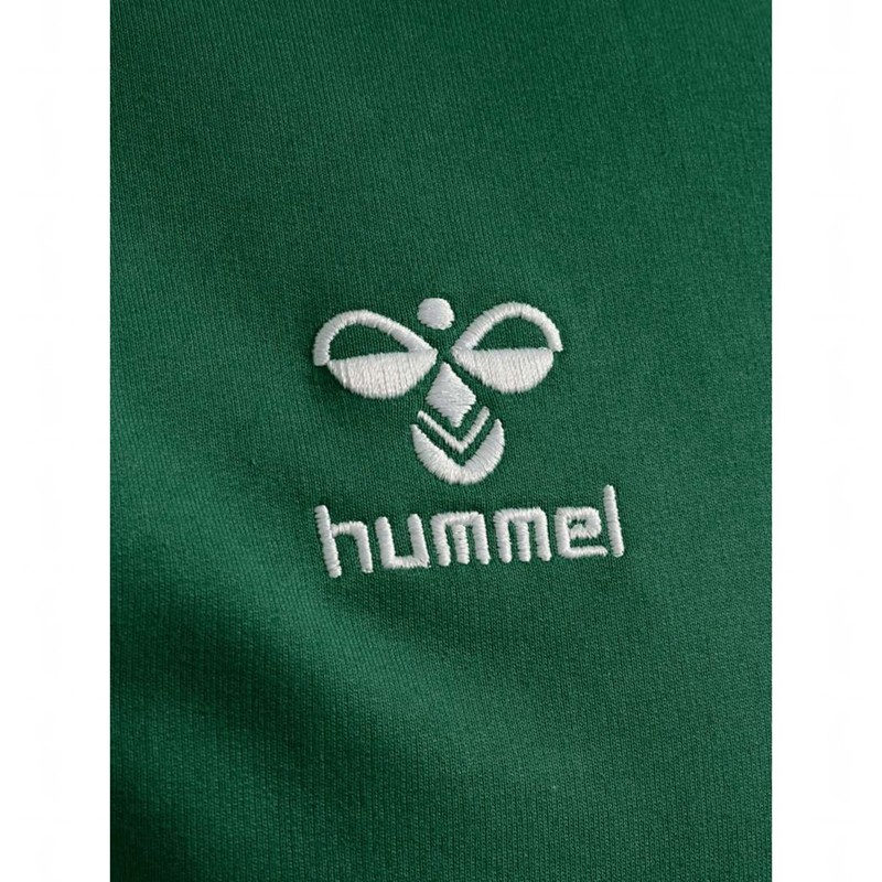 Hummel Go 2.0 Zip Muške Majica s Kapuljačom Zelene | 625275-882