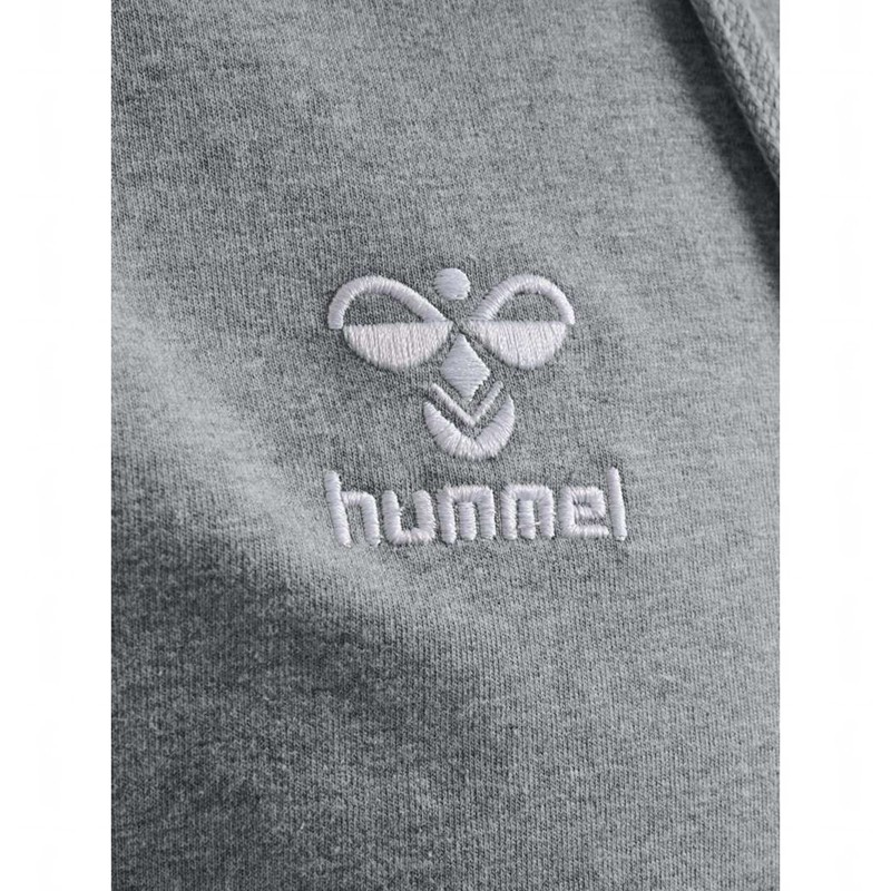 Hummel Go 2.0 Zip Muške Majica s Kapuljačom Sive | 209486-743