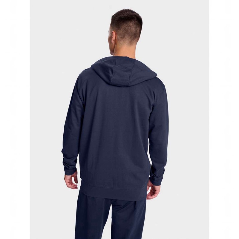 Hummel Go 2.0 Zip Muške Majica s Kapuljačom Tamnoplave | 551801-092