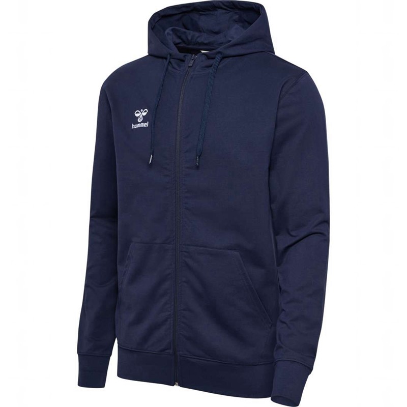 Hummel Go 2.0 Zip Muške Majica s Kapuljačom Tamnoplave | 551801-092