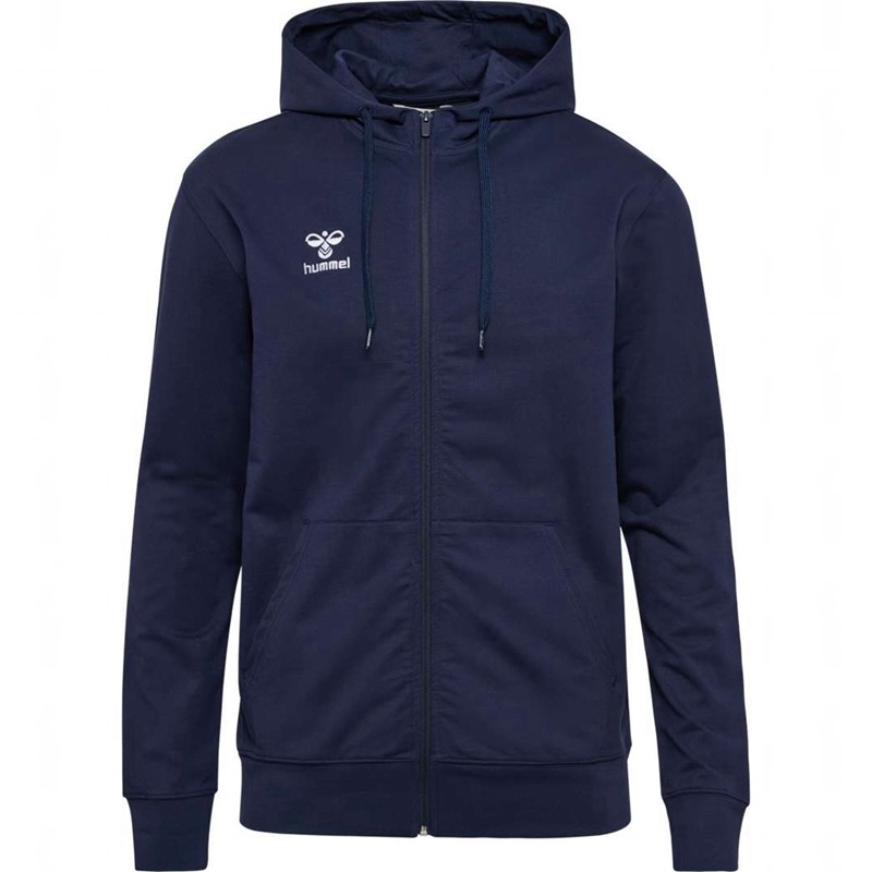 Hummel Go 2.0 Zip Muške Majica s Kapuljačom Tamnoplave | 551801-092